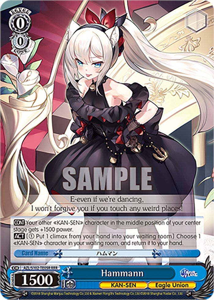 Hammann (RRR) (10205) - Weiss Schwarz Single