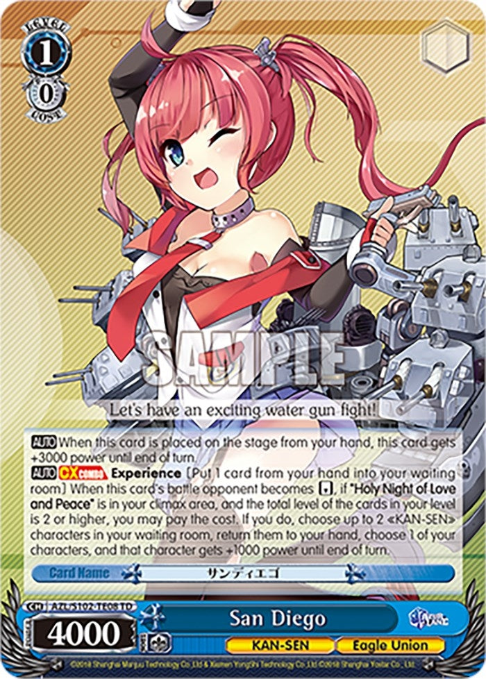San Diego (10208) - Weiss Schwarz Single