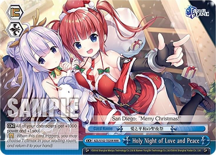 Holy Night of Love and Peace (RRR) (10220) - Weiss Schwarz Single