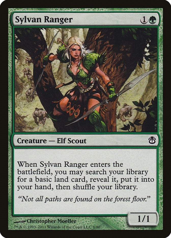Sylvan Ranger (8) [DDH] - MTG Single
