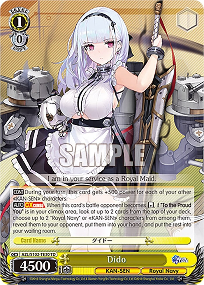 Dido (10230) - Weiss Schwarz Single