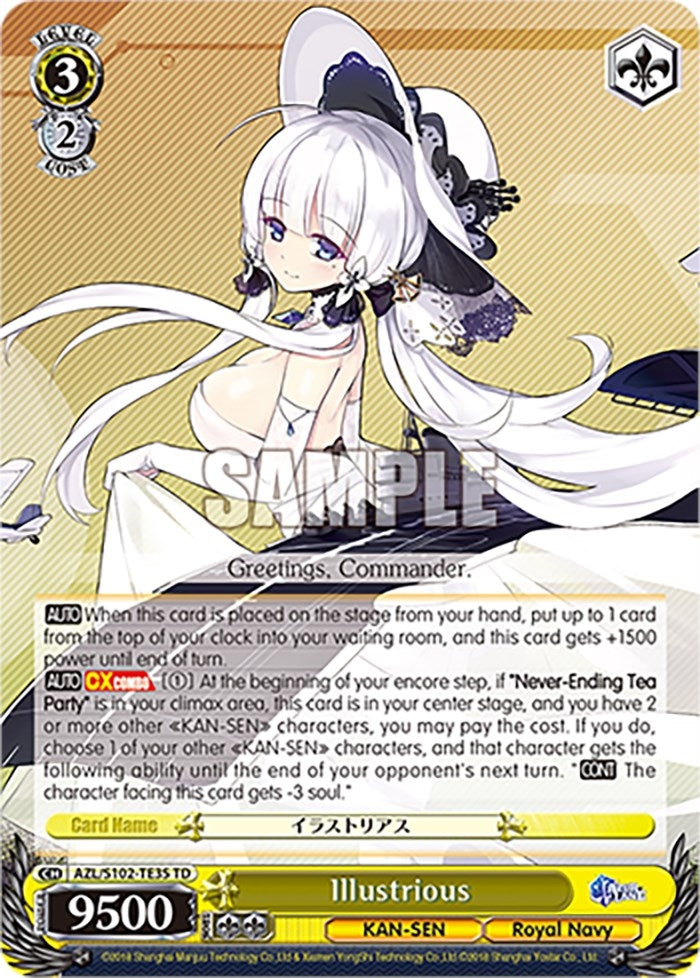 Illustrious (10235) - Weiss Schwarz Single