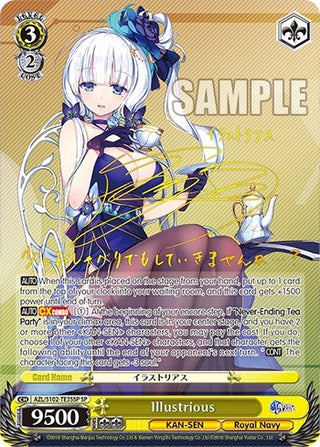 Illustrious (SP) (Gold Signature) (10235) - Weiss Schwarz Single