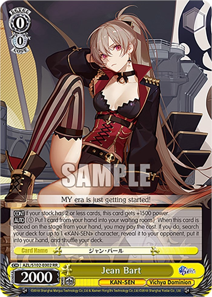 Jean Bart (102002) - Weiss Schwarz Single