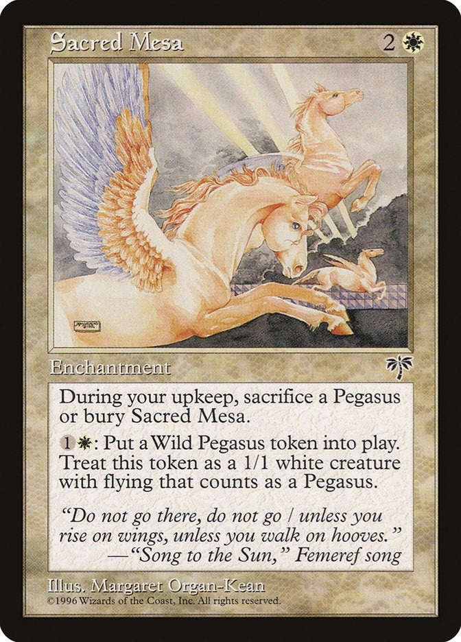 Sacred Mesa [MIR] - MTG Single