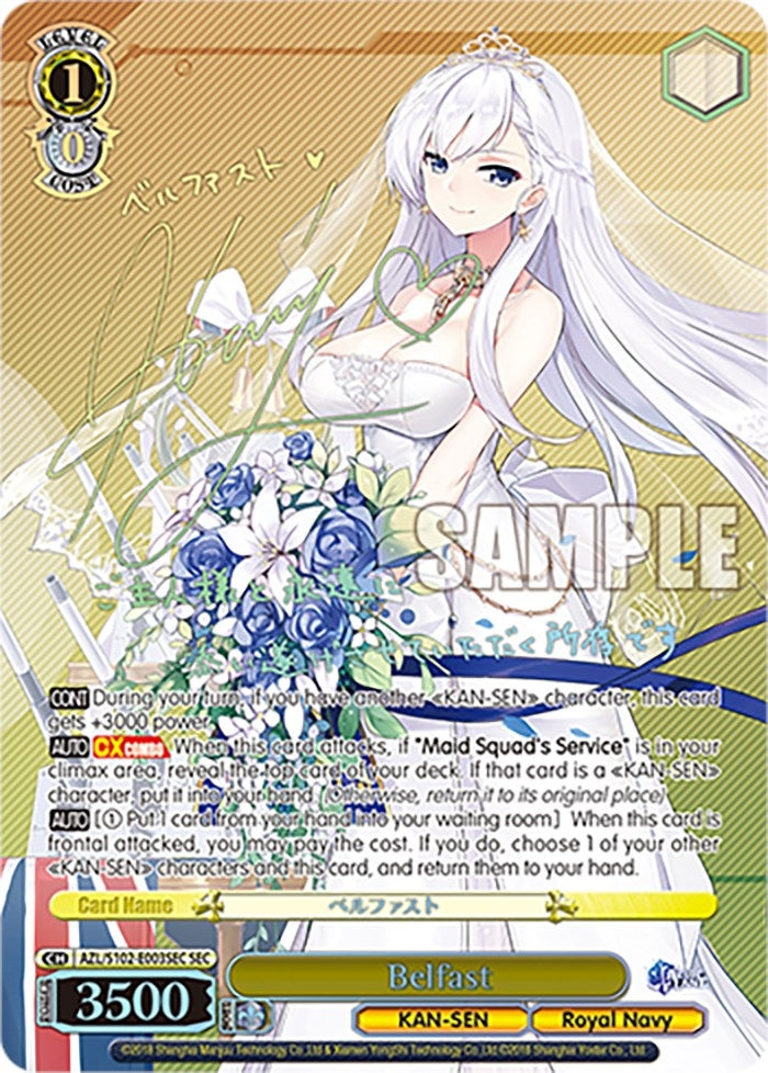 Belfast (SEC) (102003) - Weiss Schwarz Single