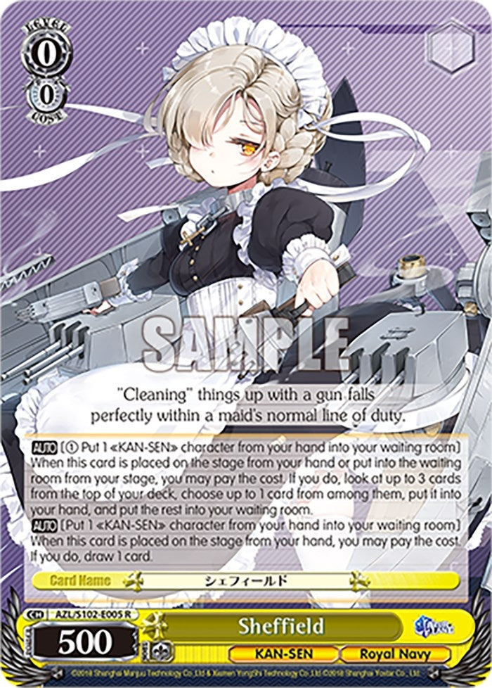 Sheffield (102005) - Weiss Schwarz Single
