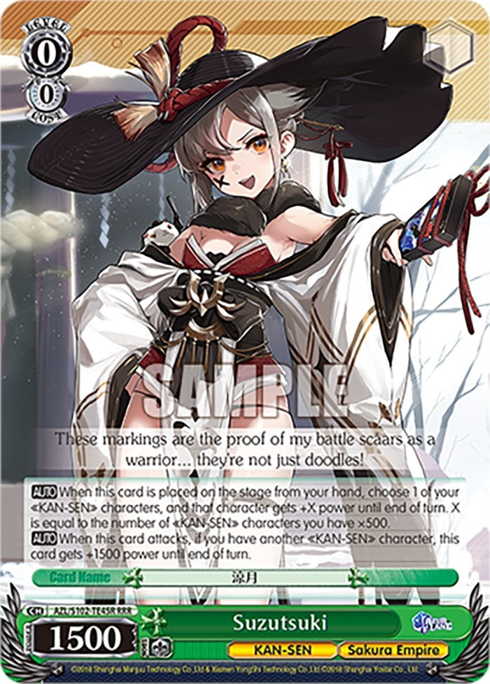 Suzutsuki (RRR) (10245) - Weiss Schwarz Single