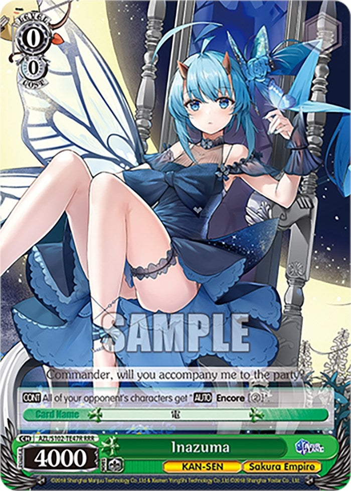 Inazuma (RRR) (10247) - Weiss Schwarz Single