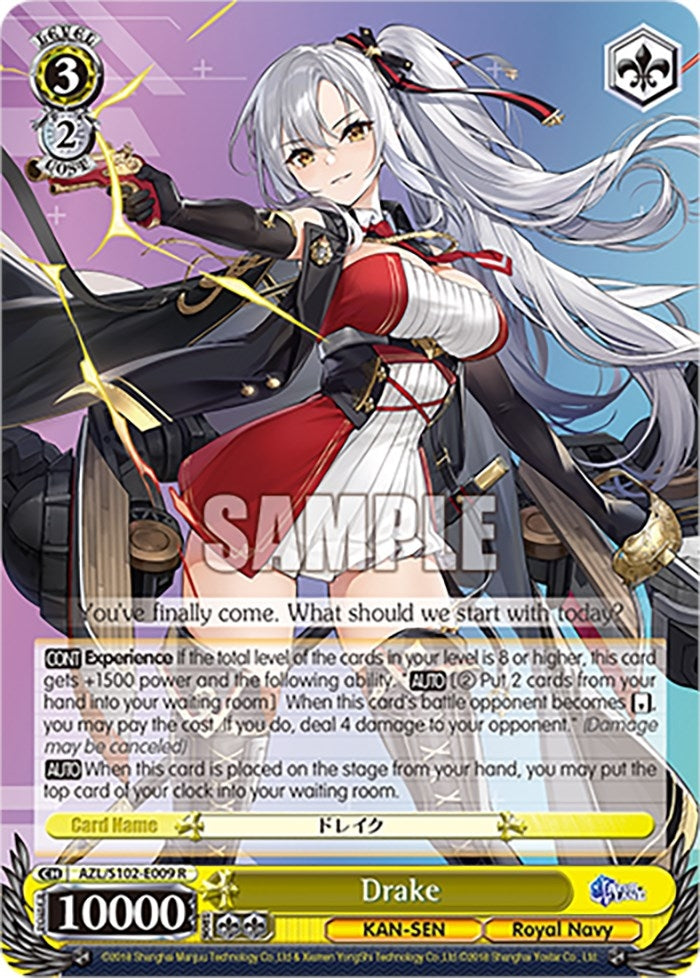 Drake (102009) - Weiss Schwarz Single