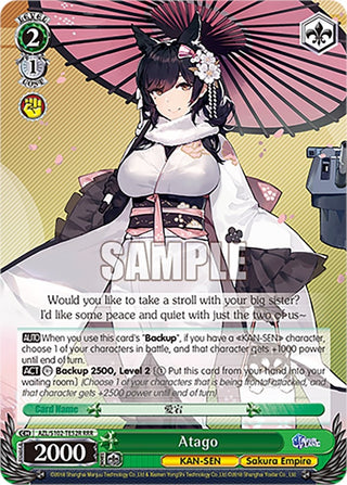 Atago (RRR) (10252) - Weiss Schwarz Single