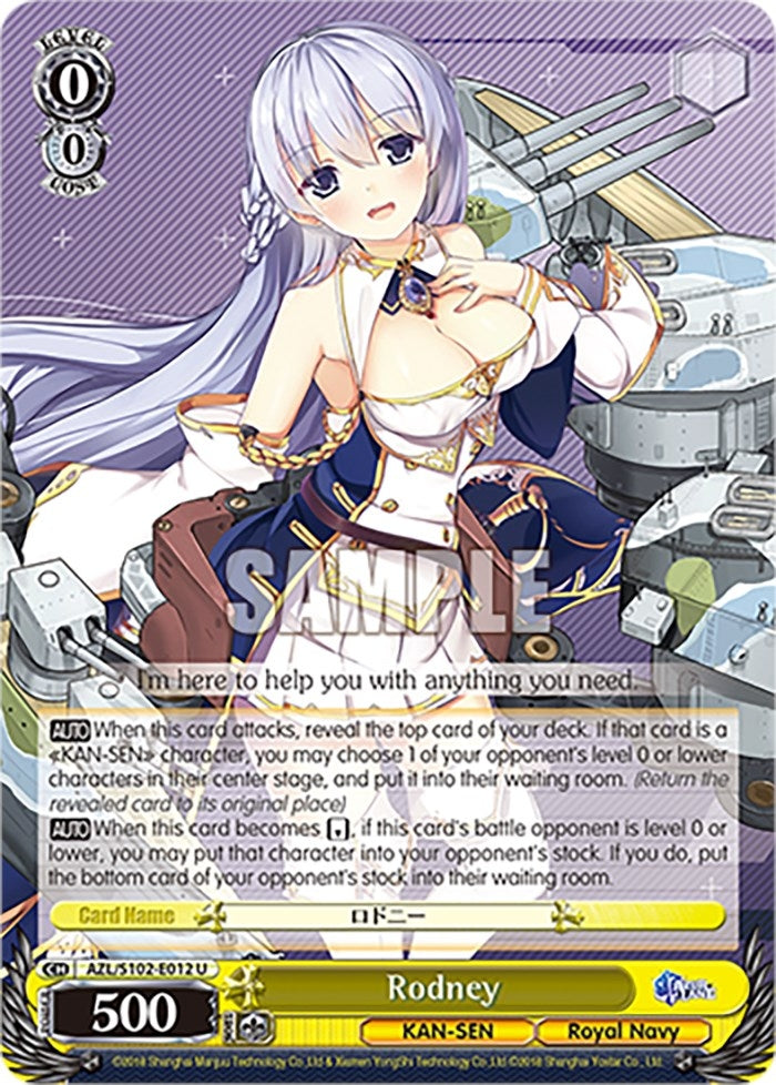 Rodney (102012) - Weiss Schwarz Single