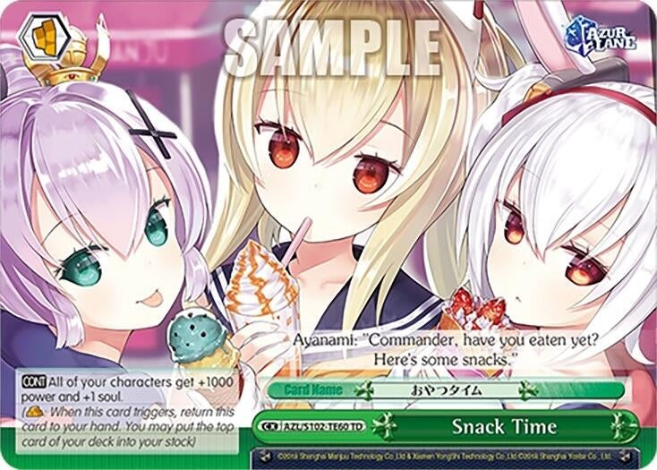 Snack Time (10260) - Weiss Schwarz Single
