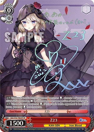 Z23 (SP) (Gold Signature) (10263) - Weiss Schwarz Single