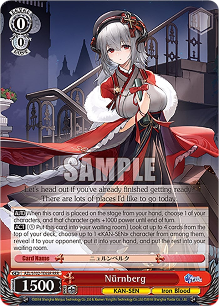 Nurnberg (RRR) (10265) - Weiss Schwarz Single