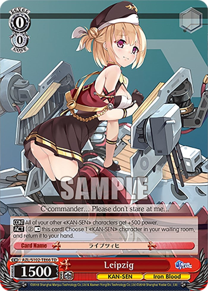 Leipzig (10266) - Weiss Schwarz Single