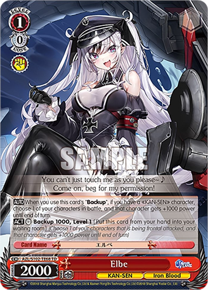 Elbe (10268) - Weiss Schwarz Single
