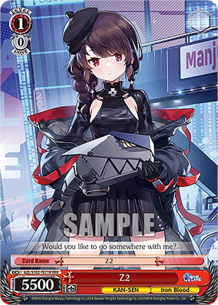 Z2 (RRR) (10271) - Weiss Schwarz Single