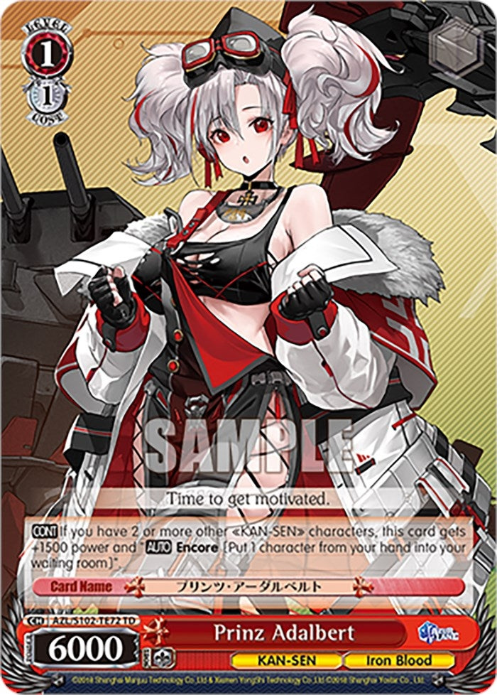 Prinz Adalbert (10272) - Weiss Schwarz Single