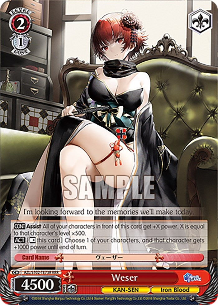 Weser (RRR) (10273) - Weiss Schwarz Single