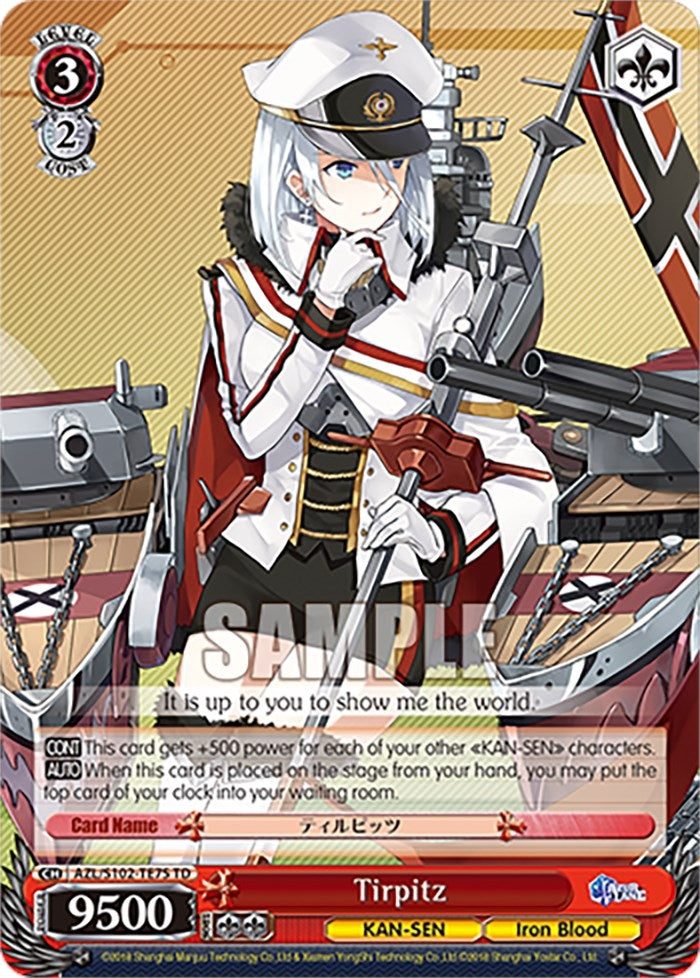 Tirpitz (10275) - Weiss Schwarz Single