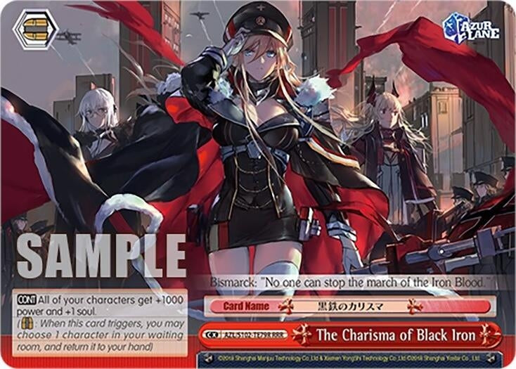 The Charisma of Black Iron (RRR) (10279) - Weiss Schwarz Single