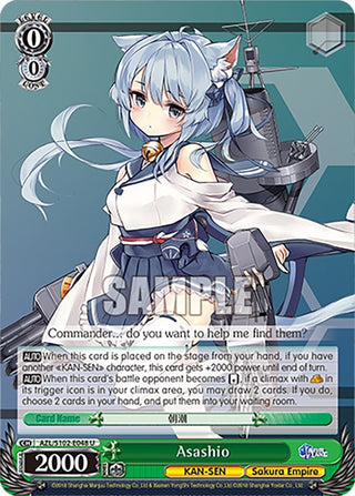 Asashio (102048) - Weiss Schwarz Single
