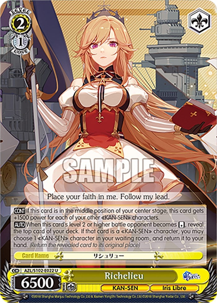 Richelieu (102022) - Weiss Schwarz Single