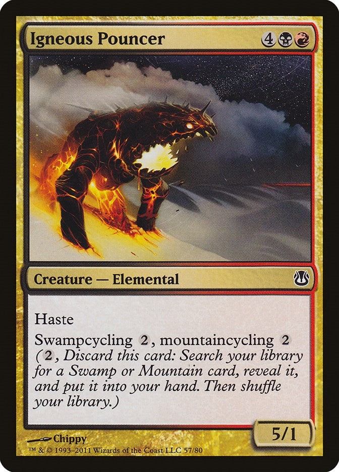 Igneous Pouncer (57) [DDH] - MTG Single