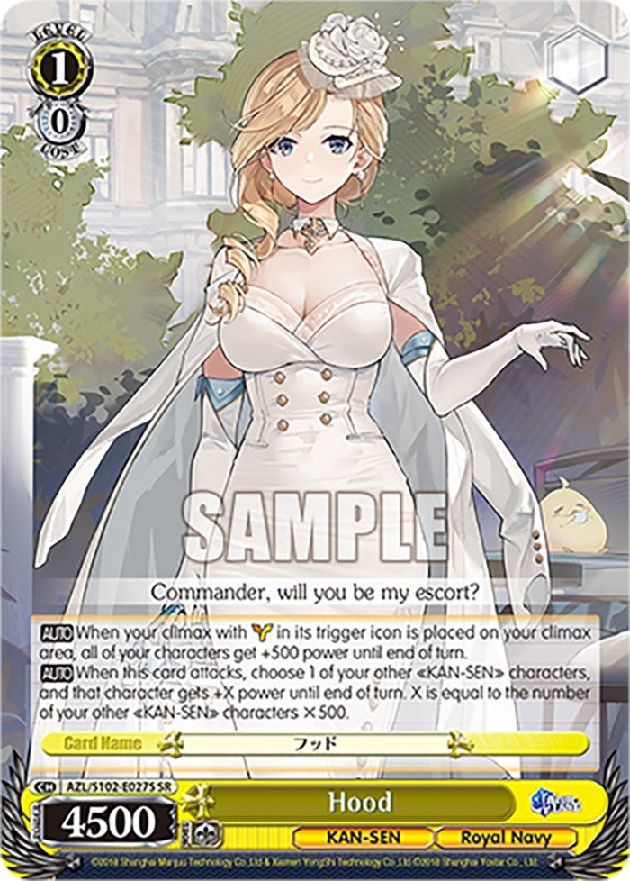 Hood (SR) (102027) - Weiss Schwarz Single