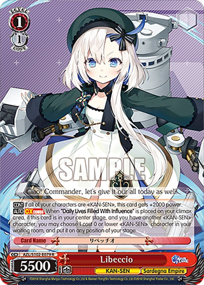 Libeccio (102079) - Weiss Schwarz Single