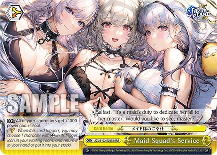 Maid Squad’s Service (RRR) (102031) - Weiss Schwarz Single