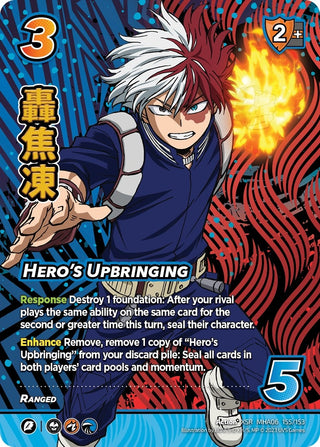 Hero’s Upbringing (XSR) (155) [MHA6] - UniVersus Single
