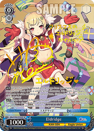 Eldridge (SP) (Gold Signature) (102103) - Weiss Schwarz Single