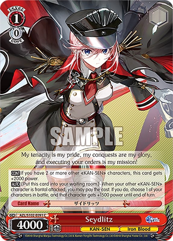 Seydlitz (102091) - Weiss Schwarz Single
