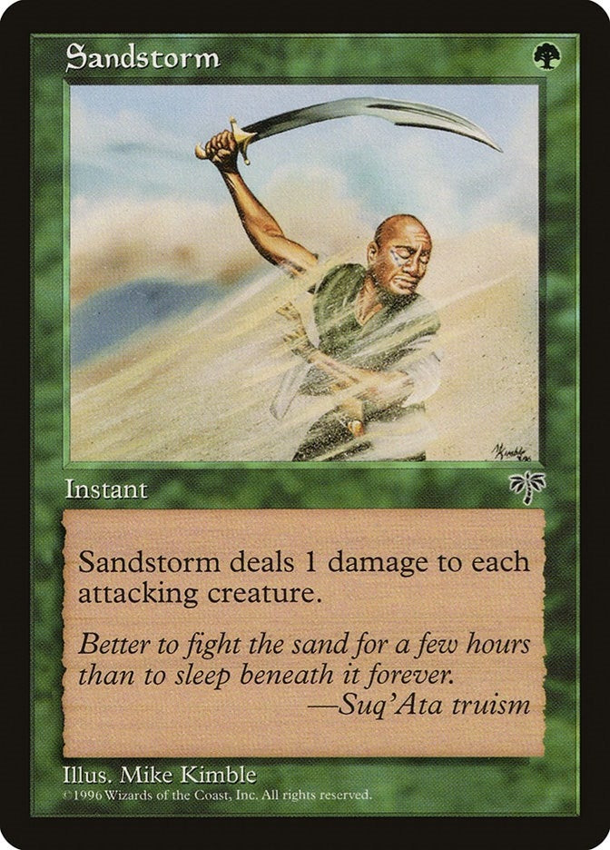 Sandstorm [MIR] - MTG Single