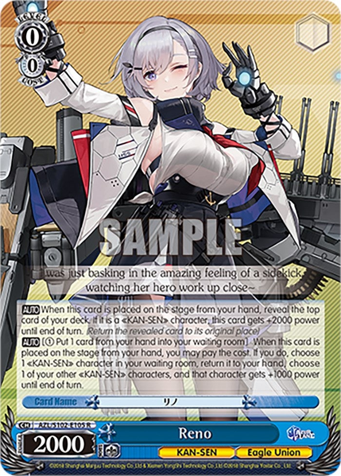 Reno (102105) - Weiss Schwarz Single