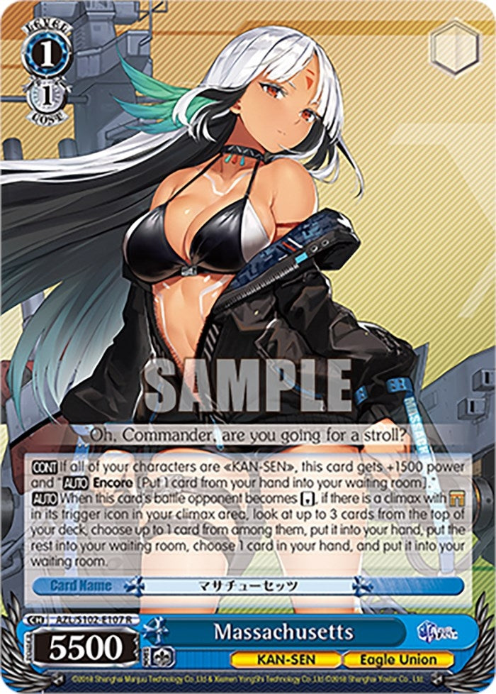 Massachusetts (102107) - Weiss Schwarz Single
