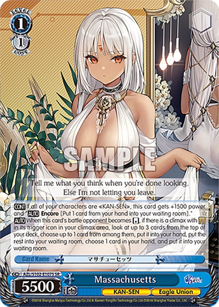 Massachusetts (SR) (102107) - Weiss Schwarz Single