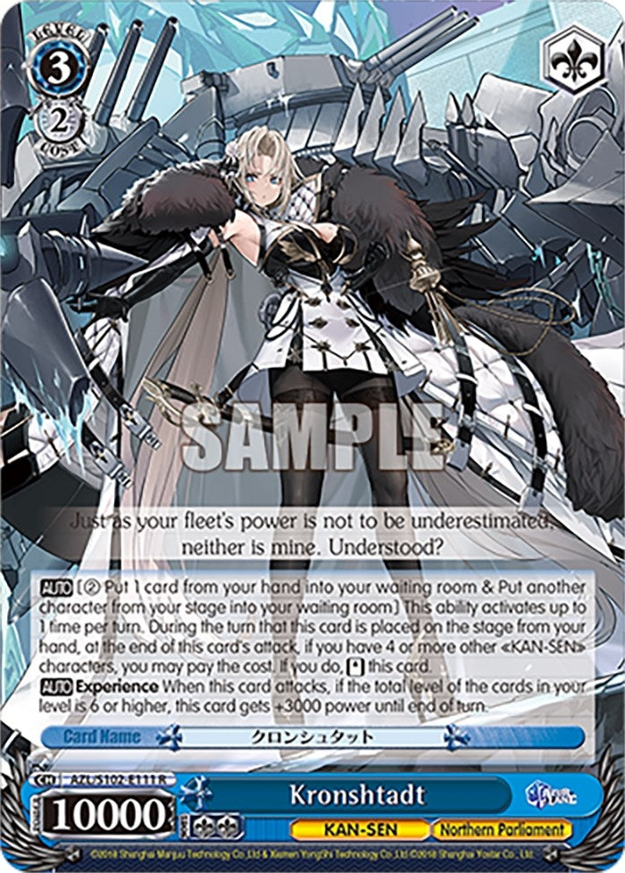 Kronshtadt (102111) - Weiss Schwarz Single