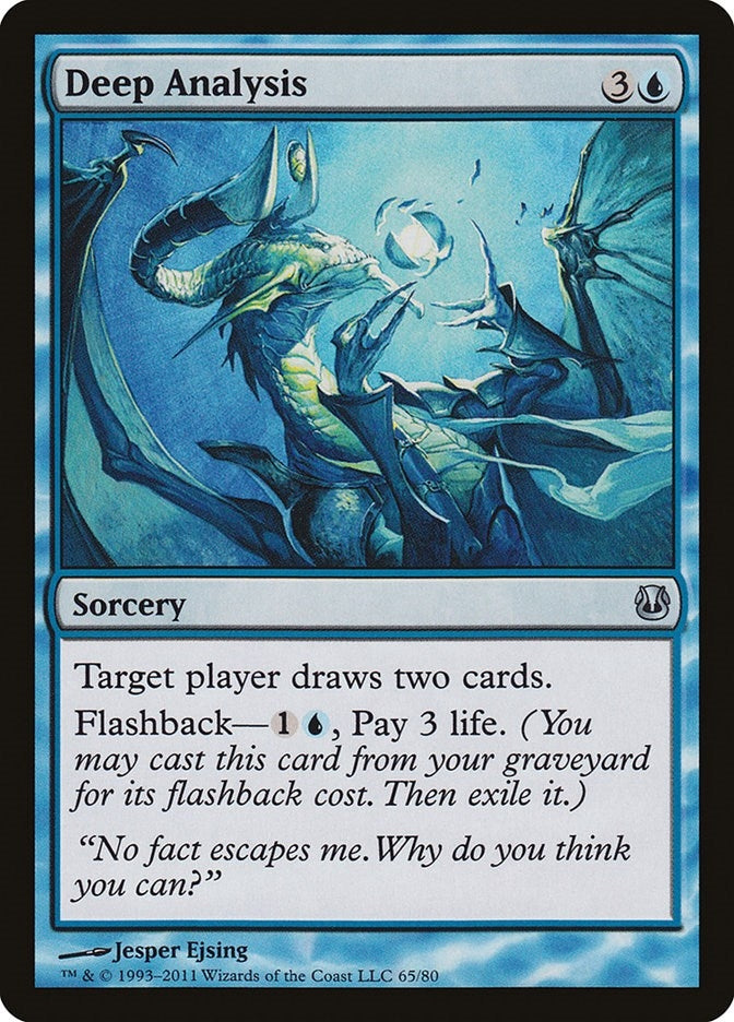 Deep Analysis (65) [DDH] - MTG Single