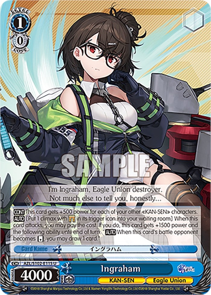 Ingraham (102115) - Weiss Schwarz Single