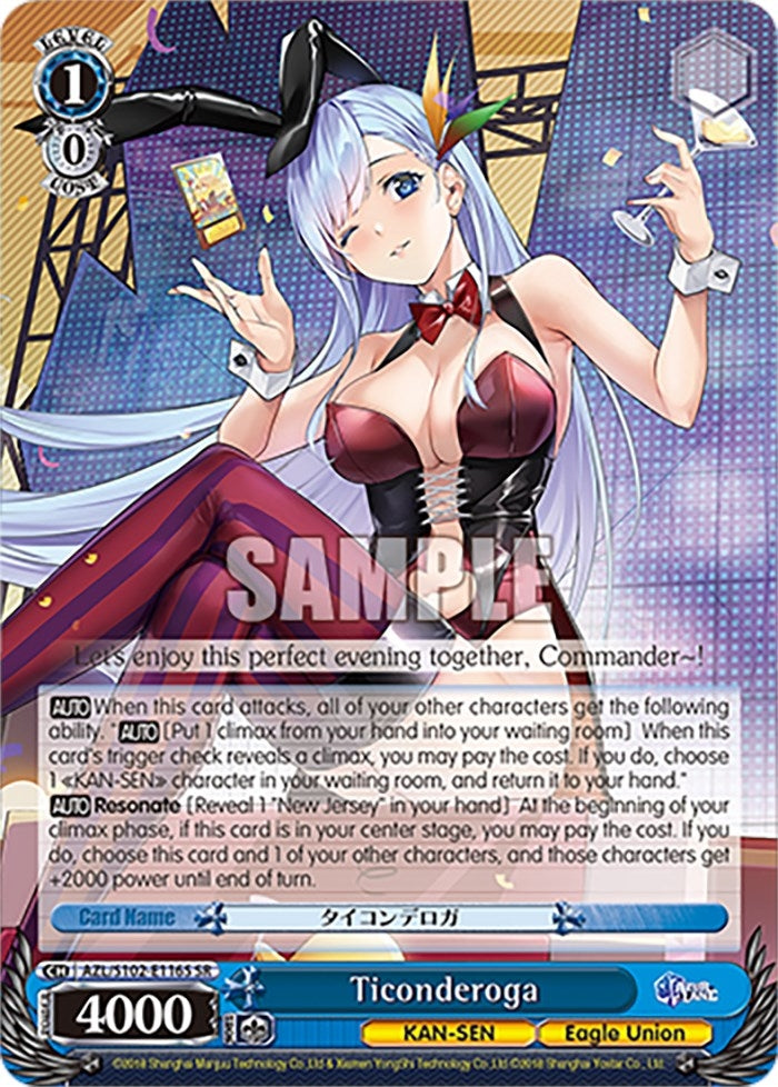 Ticonderoga (SR) (102116) - Weiss Schwarz Single