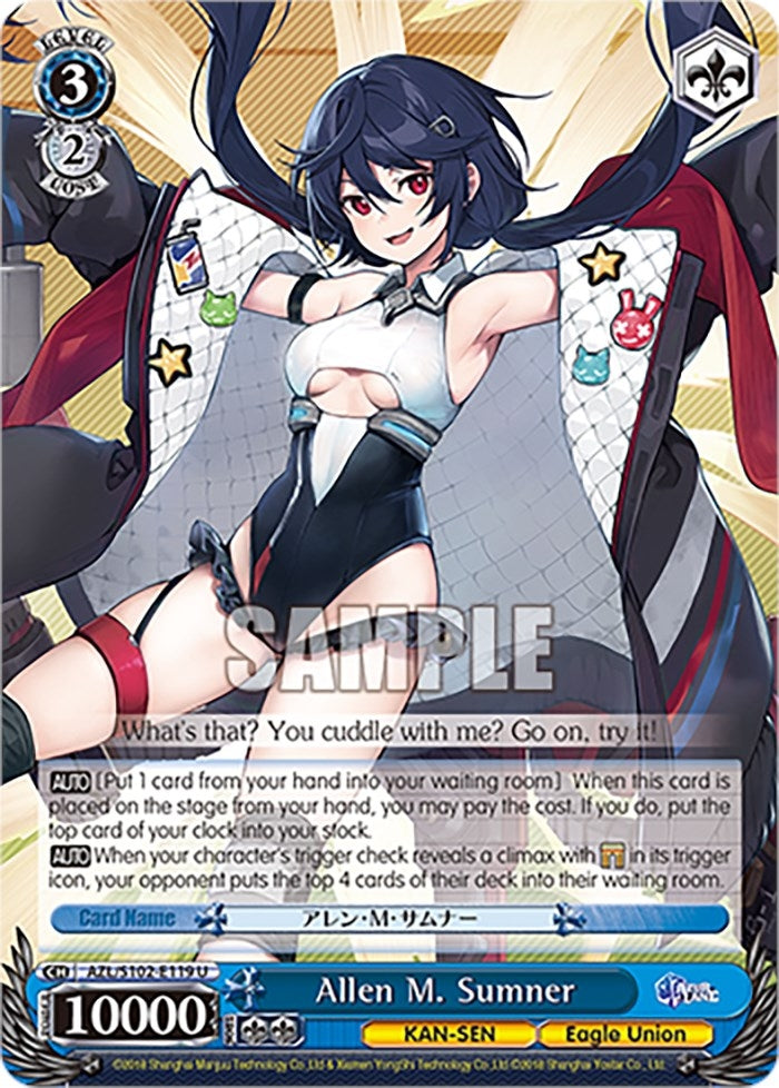 Allen M. Sumner (102119) - Weiss Schwarz Single