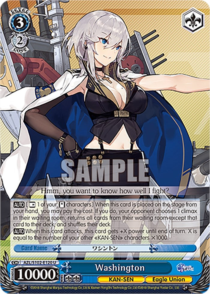 Washington (102120) - Weiss Schwarz Single