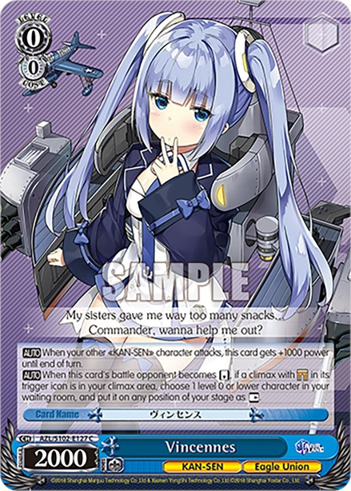 Vincennes (102127) - Weiss Schwarz Single