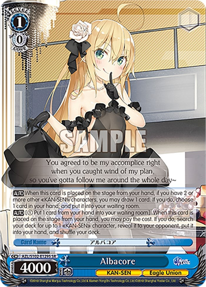 Albacore (SR) (102129) - Weiss Schwarz Single