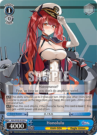 Honolulu (102130) - Weiss Schwarz Single