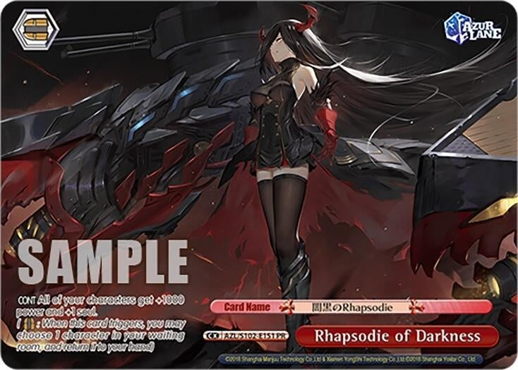Rhapsodie of Darkness (PR) (102151) - Weiss Schwarz Single