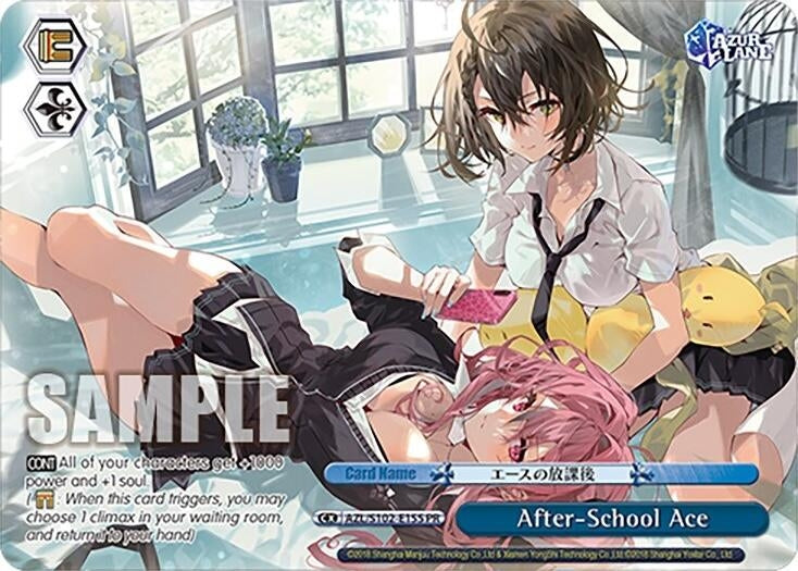 After-School Ace (PR) (102155) - Weiss Schwarz Single